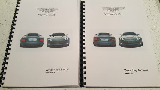 ASTON MARTIN V12 VANQUISH 2001 to 2007 SERVICE REPAIR WORKSHOP MANUAL