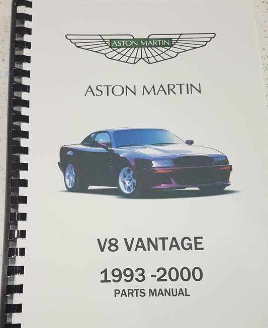 ASTON MARTIN V8 VANTAGE (VIRAGE) 93-00 PARTS MANUAL REPRINTED