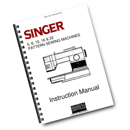 SINGER 9005 9008 9010 9015 9018 9020 9022 90226 9027 USER MANUAL REPRINTED
