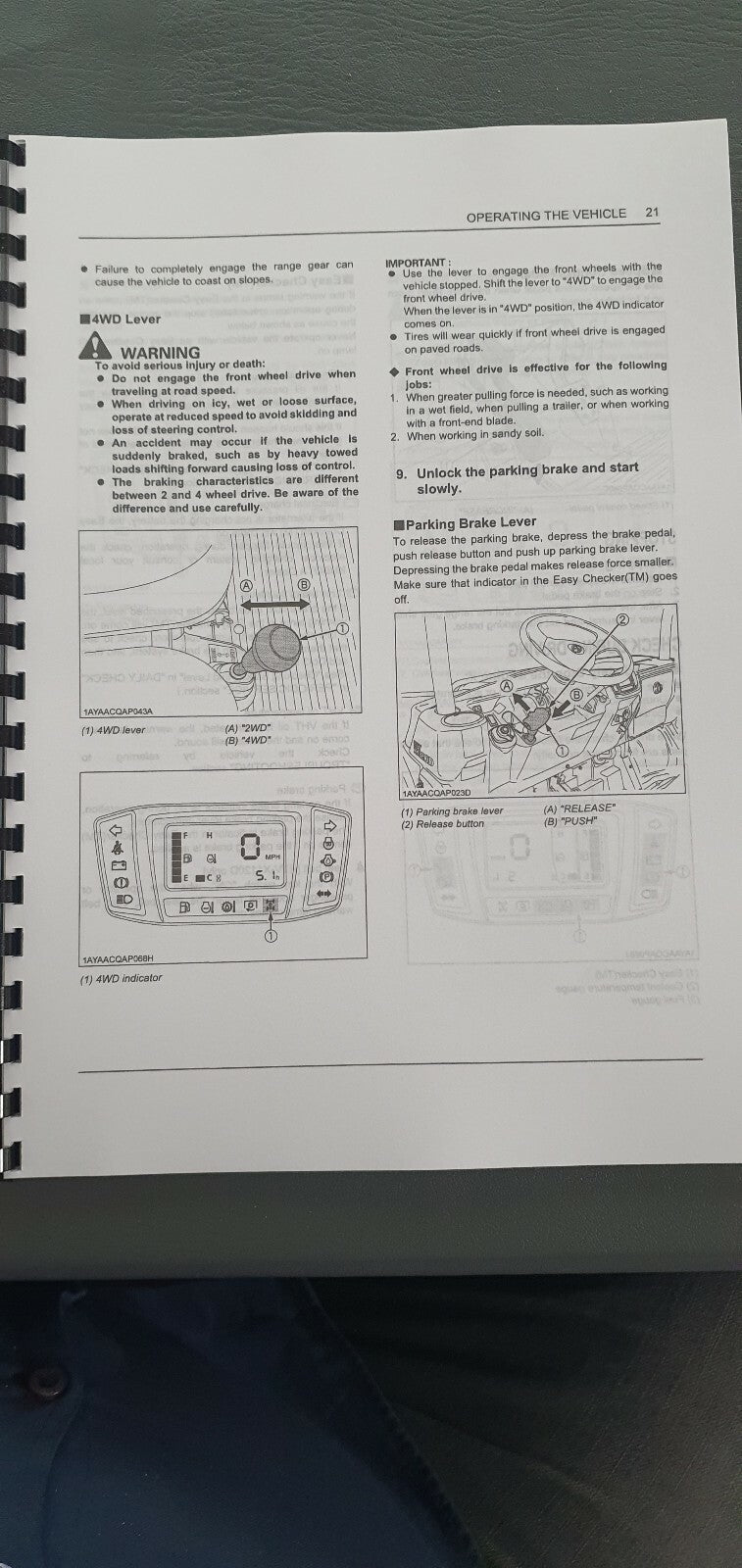 KUBOTA UTILITY VEHICLE RTV-X900 RTV-X1120D OPERATOR MANUAL REPRINTED 2013