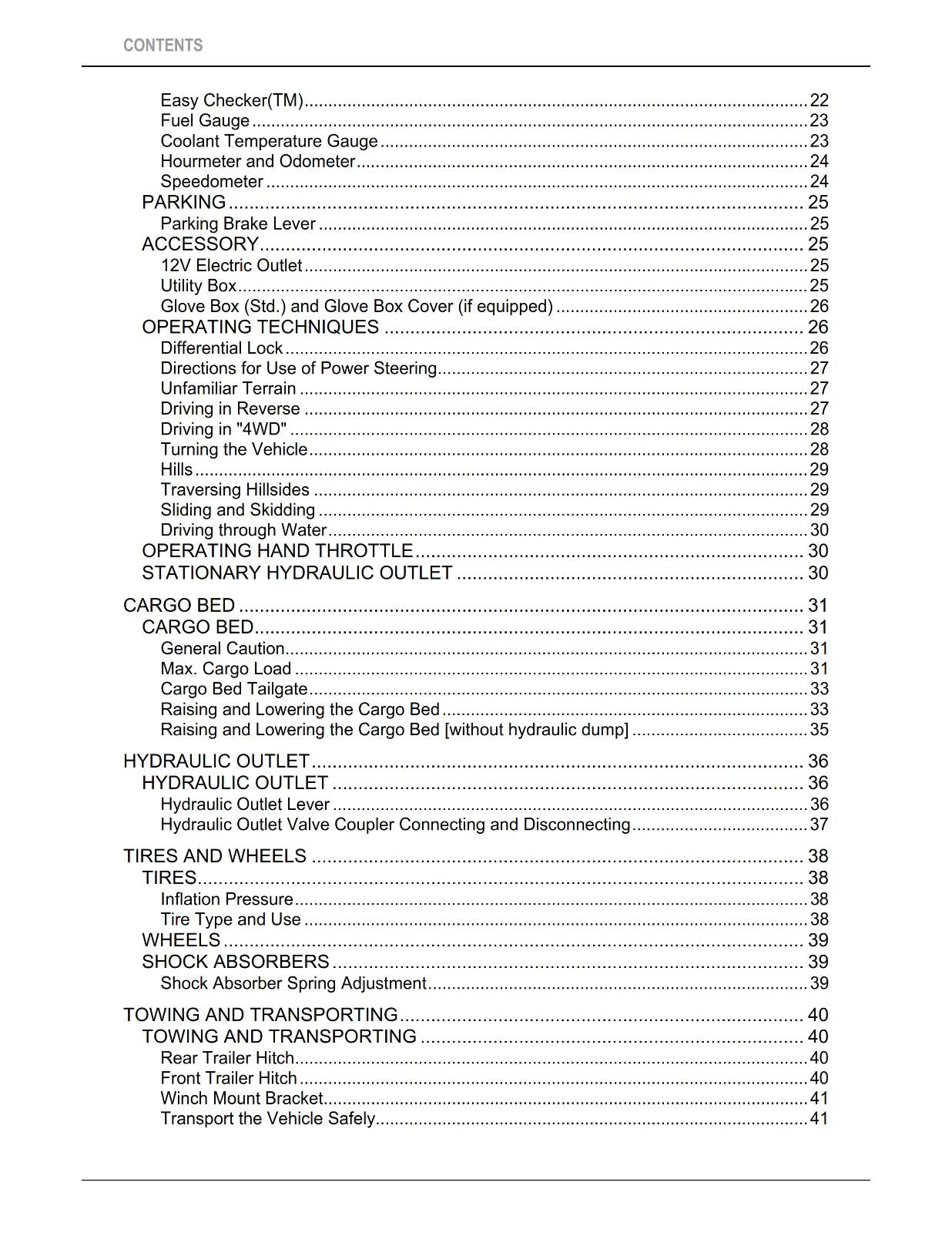 KUBOTA UTILITY VEHICLE RTV-X900 RTV-X1120D OPERATOR MANUAL REPRINTED 2013