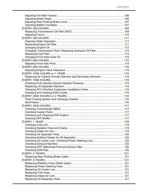 KUBOTA TRACTOR L47TL M62TL OPERATOR MANUAL 2015 REPRINTED COMB BOUND