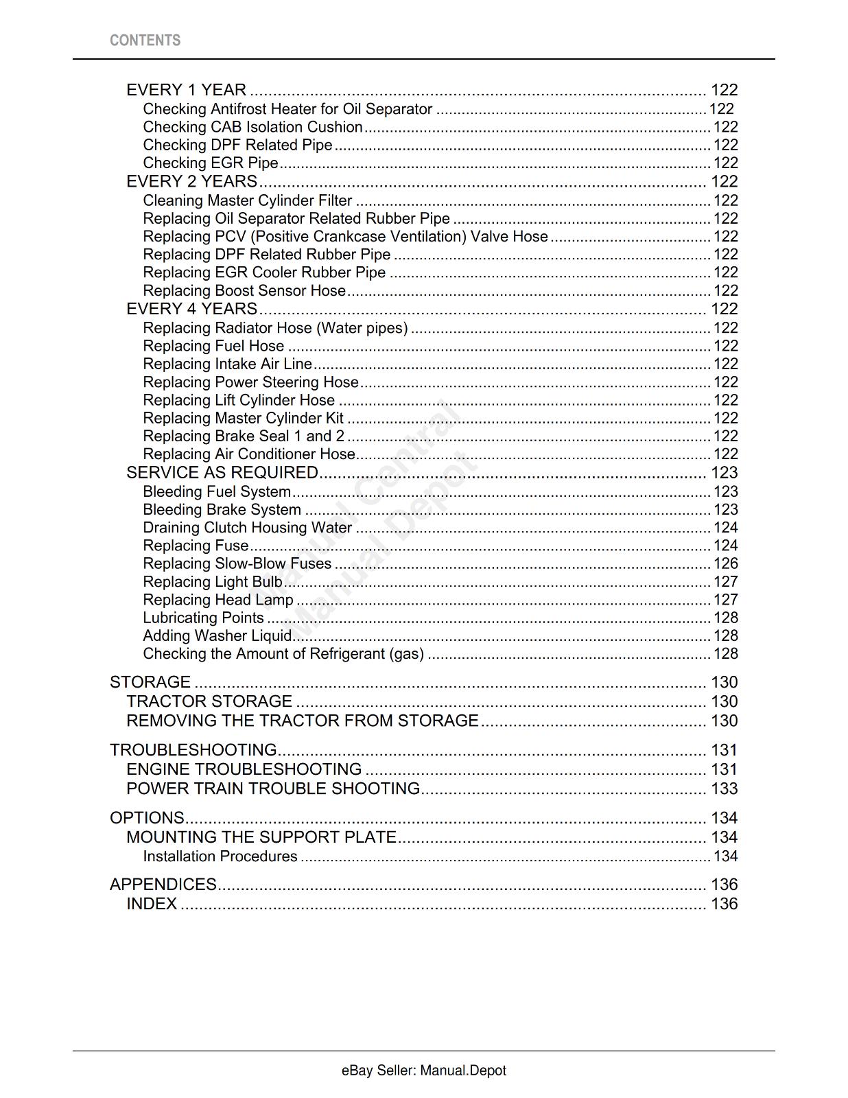 KUBOTA TRACTOR M5-091 M5-111 OPERATORS MANUAL REPRINT COMB BOUND 2015