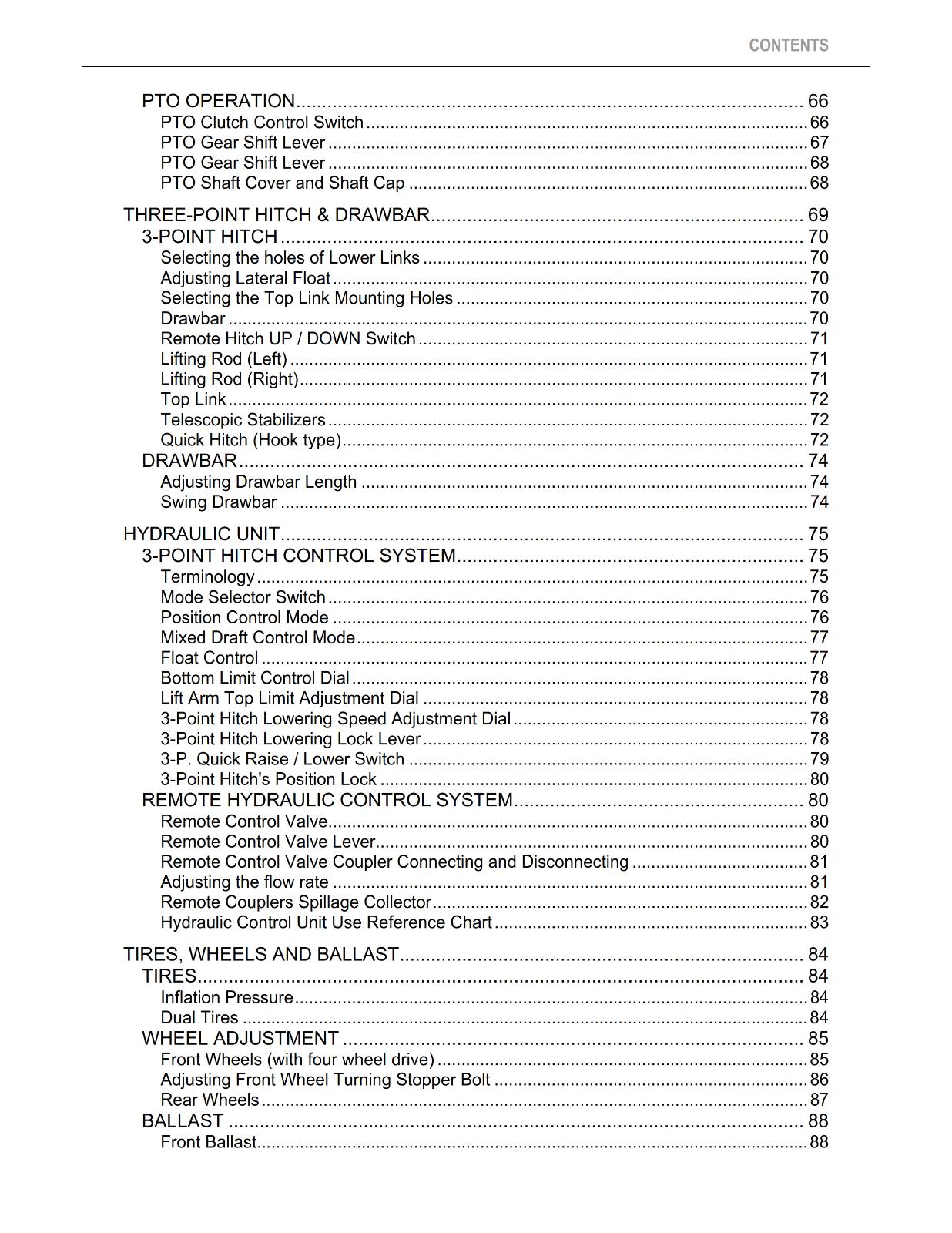 KUBOTA TRACTOR M100GX M110GX M126GX M135GX OPERATORS MANUAL REPRINTED 2012