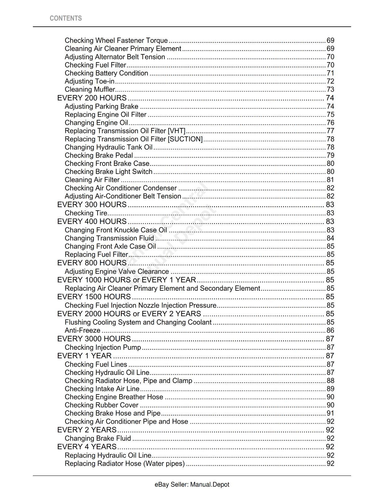 KUBOTA UTILITY VEHICLE RTV-X1100C OPERATOR MANUAL REPRINTED 2013 EDITION