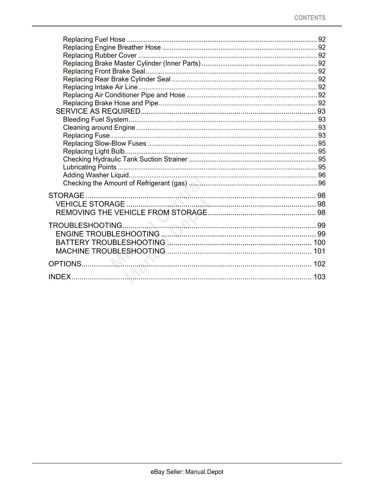 KUBOTA UTILITY VEHICLE RTV-X1100C OPERATOR MANUAL REPRINTED 2013 EDITION
