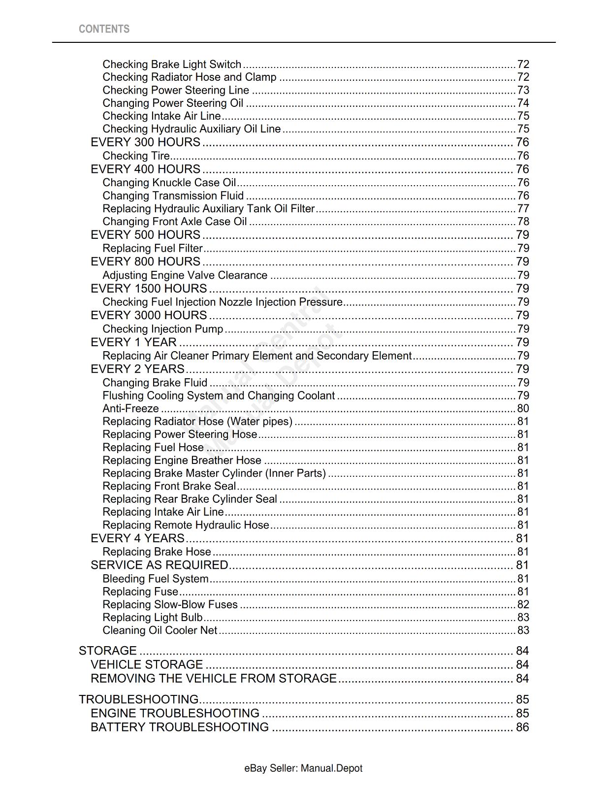 KUBOTA UTILITY VEHICLE RTV900 OPERATOR MANUAL REPRINTED 2009 EDITION