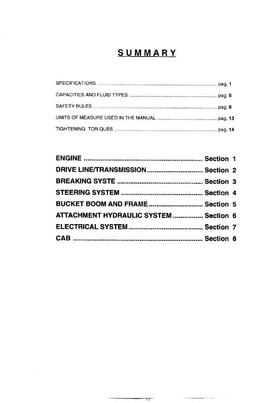 NEW HOLLAND LW110 LW130 WORKSHOP SERVICE MANUAL REPRINTED COMB BOUND