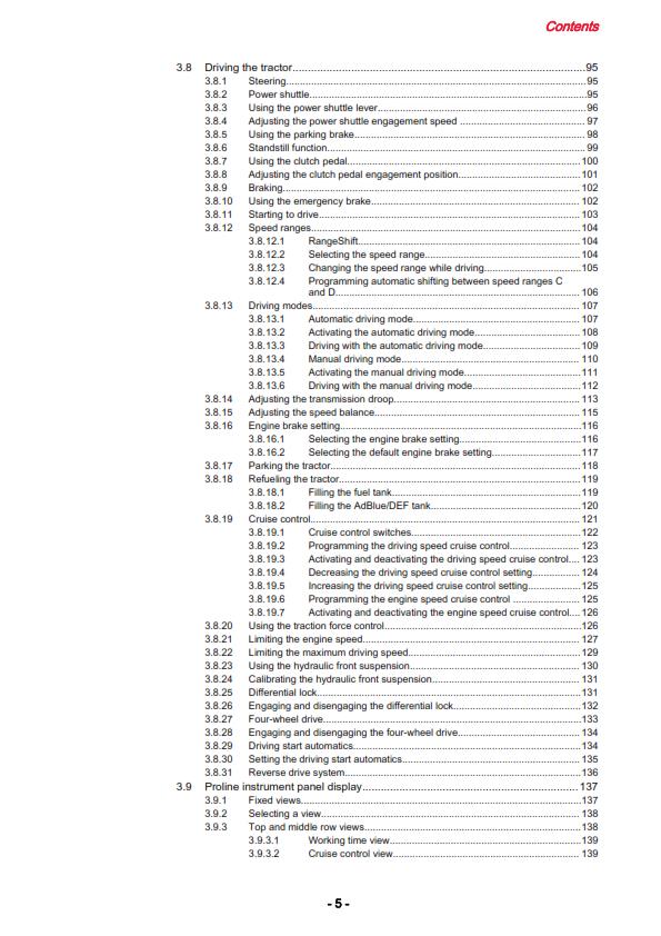 VALTRA N3 SERIES DIRECT N123 D, N143 D, N163 D OPERATOR MANUAL REPRINT 2013