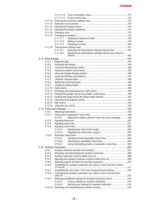 VALTRA N3 SERIES DIRECT N123 D, N143 D, N163 D OPERATOR MANUAL REPRINT 2013