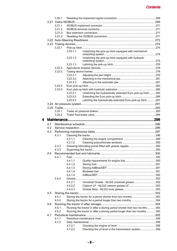 VALTRA N3 SERIES DIRECT N123 D, N143 D, N163 D OPERATOR MANUAL REPRINT 2013