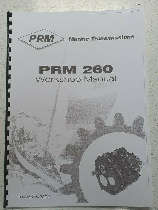 PRM260C PRM260D WORKSHOP MANUAL REPRINTED COMB BOUND JUNE 2002 EDITION