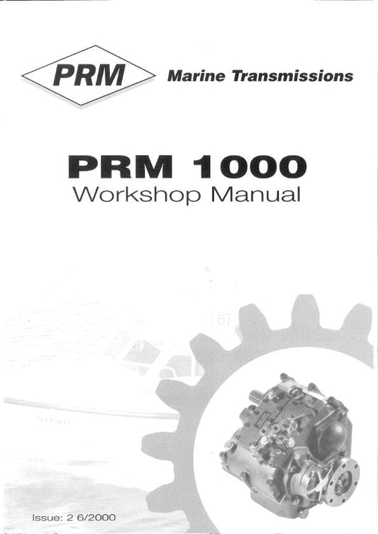 PRM1000 WORKSHOP MANUAL REPRINTED COMB BOUND JUNE 2000 EDITION