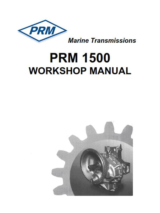 PRM1500 WORKSHOP MANUAL REPRINTED COMB BOUND 2004 EDITION