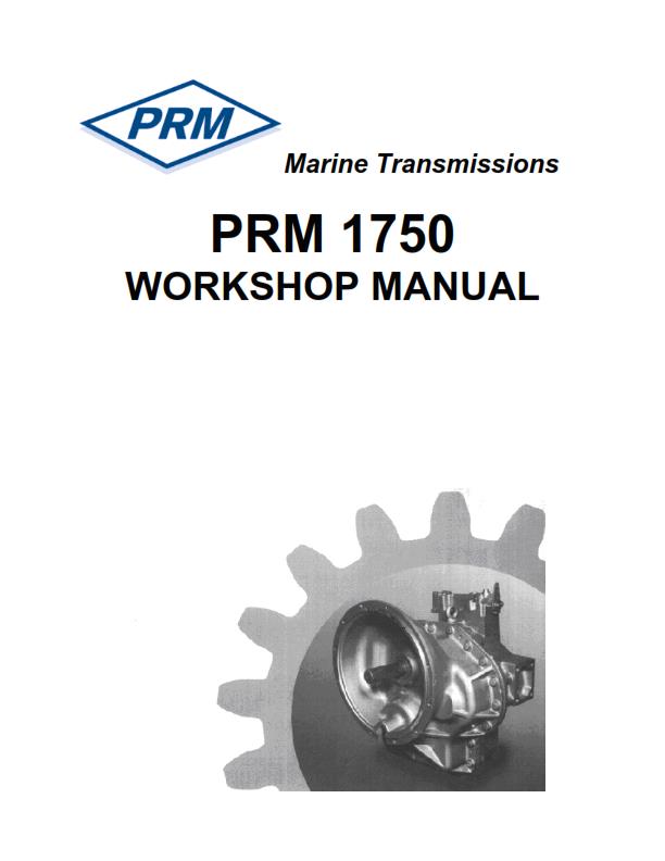 PRM1750 WORKSHOP MANUAL REPRINTED COMB BOUND 2014 EDITION