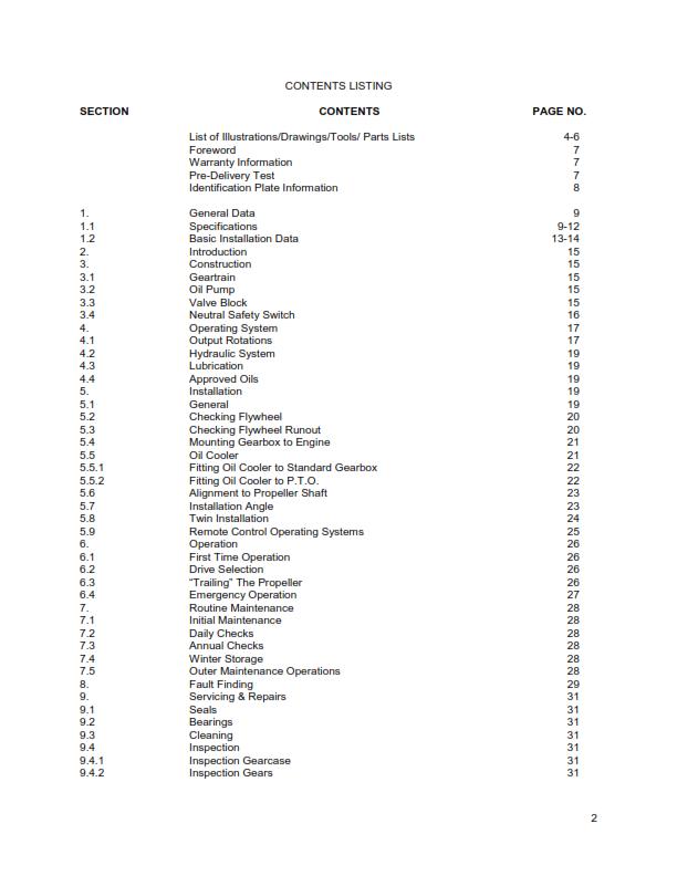 PRM1750 WORKSHOP MANUAL REPRINTED COMB BOUND 2014 EDITION