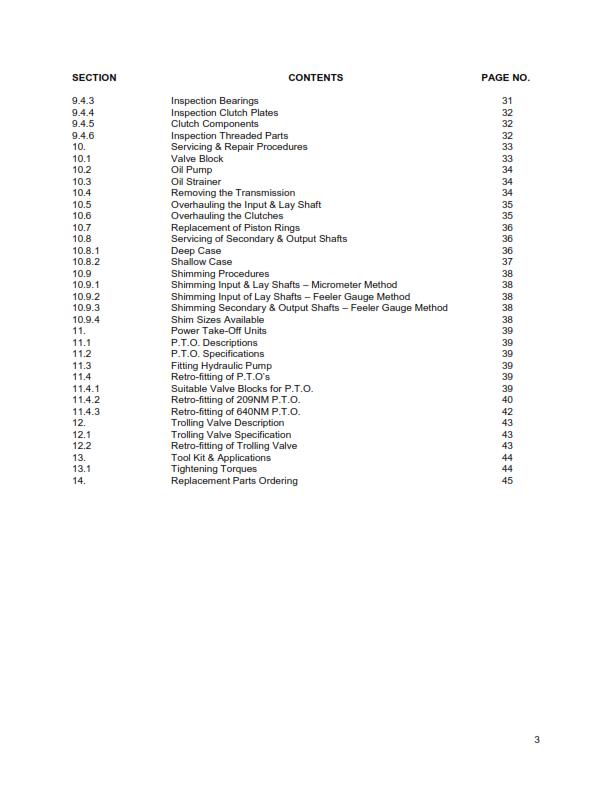 PRM1750 WORKSHOP MANUAL REPRINTED COMB BOUND 2014 EDITION