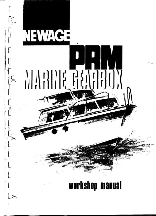 PRM140S 140T 140L 265S 265T 265L WORKSHOP MANUAL REPRINTED COMB BOUND MAY 1976