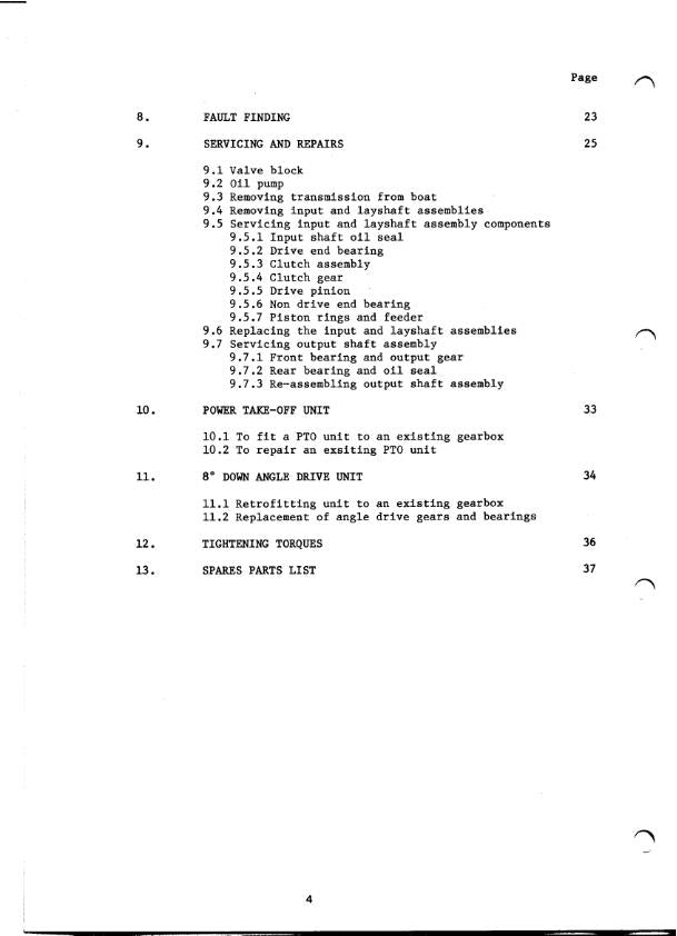 PRM 301 WORKSHOP MANUAL REPRINTED COMB BOUND