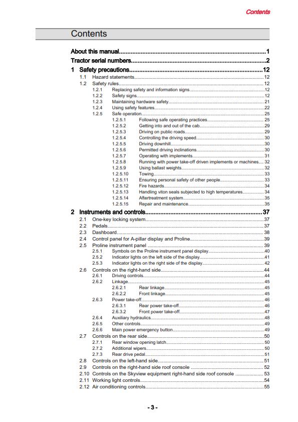 VALTRA N SERIES ACTIVE N134 N154E N174 OPERATOR MANUAL REPRINTED COMB BOUND 2015