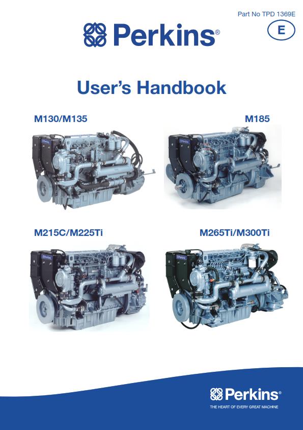 PERKINS M130 M135 M185 M215C M225TI M265TI M300TI USER MANUAL REPRINTED 2013