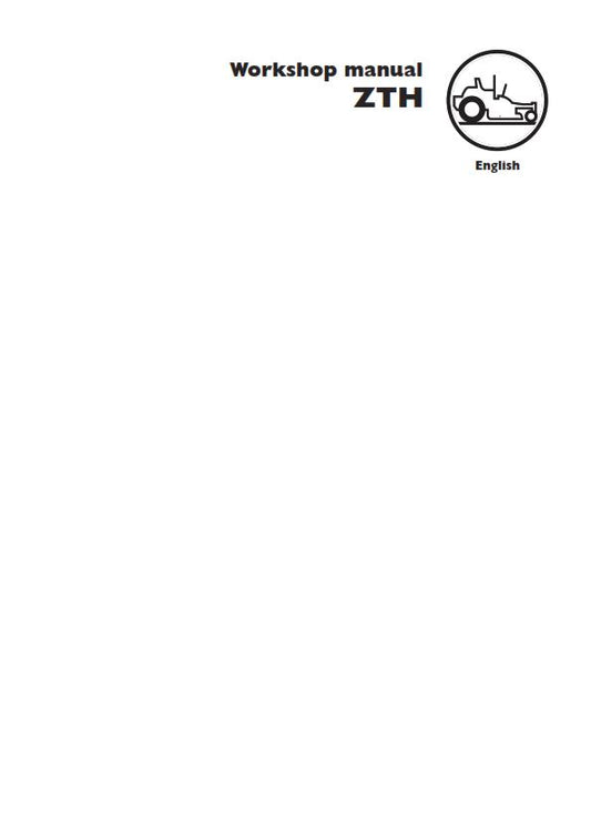 HUSQVARNA RIDE ON MOWER ZTH ZTH5223 ZTH6125 WORKSHOP SERVICE MANUAL REPRINTED