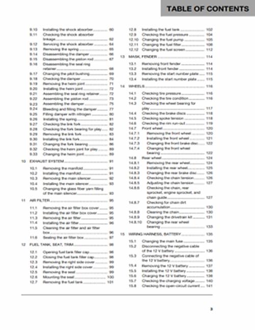 HUSQVARNA FS 450 2019 REPAIR WORKSHOP SERVICE MANUAL REPRINTED COMB BOUND
