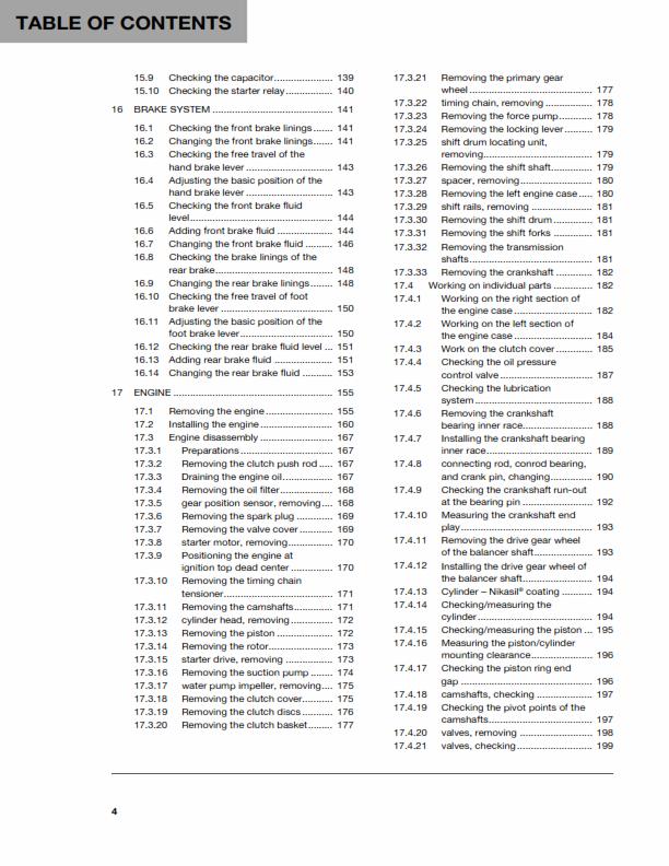 HUSQVARNA FC 250 2019 REPAIR WORKSHOP SERVICE MANUAL REPRINTED COMB BOUND