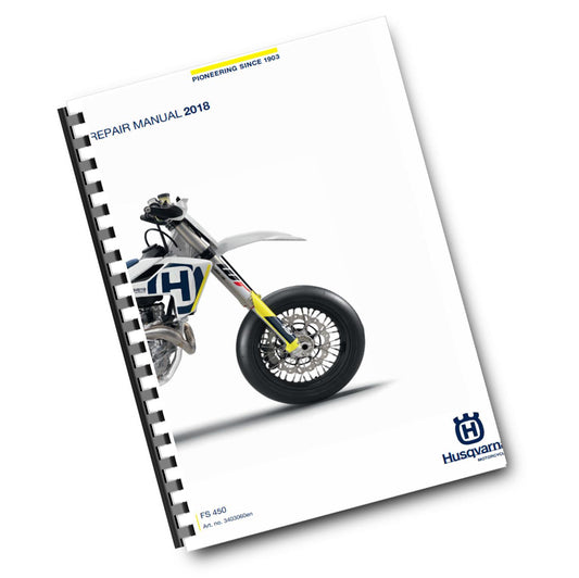 HUSQVARNA FS 450 2018 REPAIR WORKSHOP SERVICE MANUAL REPRINTED COMB BOUND