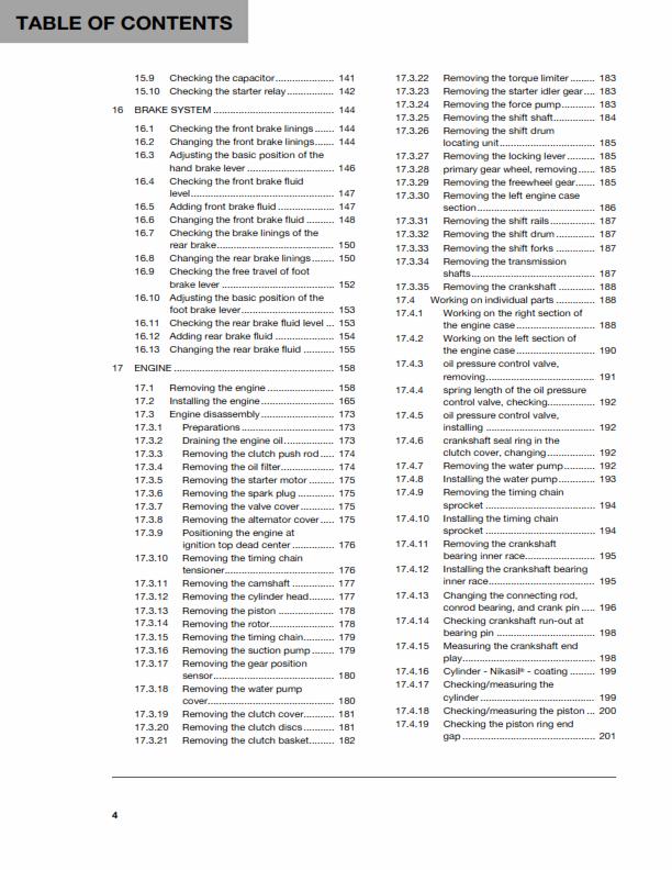 HUSQVARNA FS 450 2018 REPAIR WORKSHOP SERVICE MANUAL REPRINTED COMB BOUND