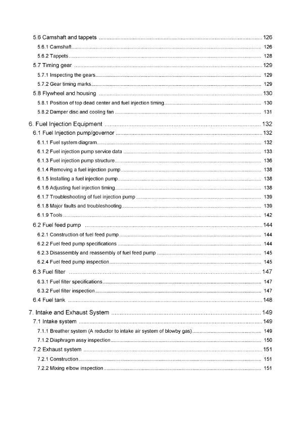 YANMAR DIESEL ENGINE 3JH4-B-C-M-E 4JH4-F-B-B4-C-M-E SERVICE MANUAL REPRINTED