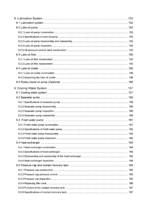 YANMAR DIESEL ENGINE 3JH4-B-C-M-E 4JH4-F-B-B4-C-M-E SERVICE MANUAL REPRINTED