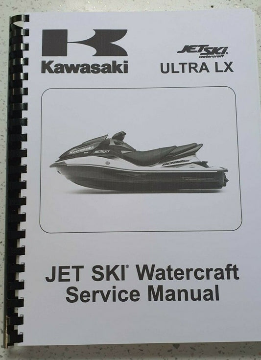 KAWASAKI JET SKI WATERCRAFT ULTRA LX SERVICE MANUAL 07 - 09 EDITION REPRINTED