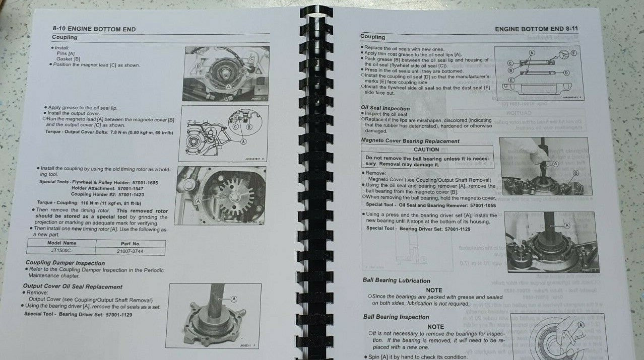KAWASAKI JET SKI WATERCRAFT ULTRA LX SERVICE MANUAL 07 - 09 EDITION REPRINTED