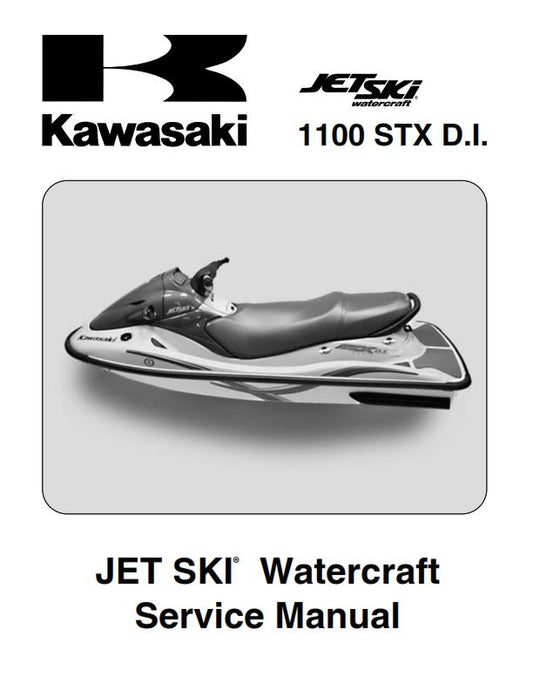KAWASAKI JET SKI WATERCRAFT 1100 STX D.I. SERVICE MANUAL 2003 EDITION REPRINTED