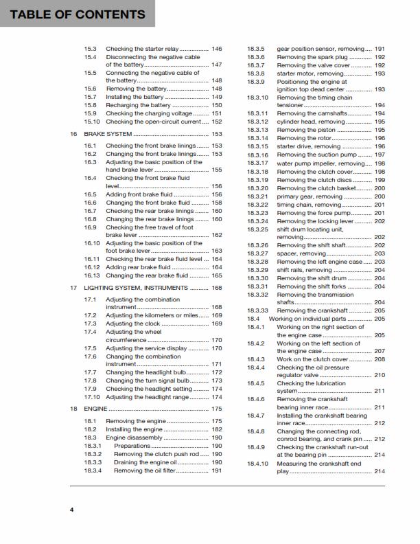 HUSQVARNA FE 250 2018 REPAIR WORKSHOP SERVICE MANUAL REPRINTED COMB BOUND
