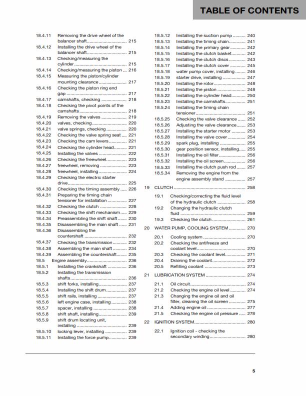 HUSQVARNA FE 250 2018 REPAIR WORKSHOP SERVICE MANUAL REPRINTED COMB BOUND