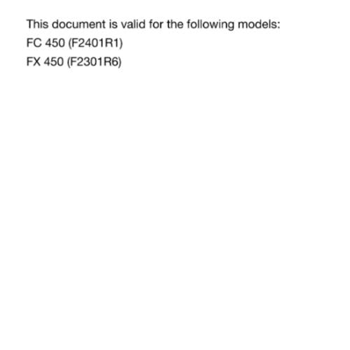 HUSQVARNA FC 450 FX 450 2018 REPAIR WORKSHOP SERVICE MANUAL REPRINTED COMB BOUND