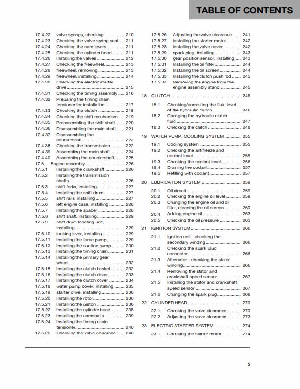 HUSQVARNA FC 250 2018 REPAIR WORKSHOP SERVICE MANUAL REPRINTED COMB BOUND