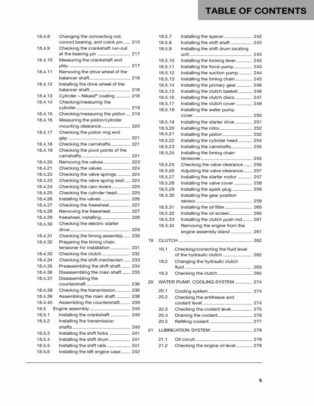HUSQVARNA FE 350 2017 REPAIR WORKSHOP SERVICE MANUAL REPRINTED COMB BOUND