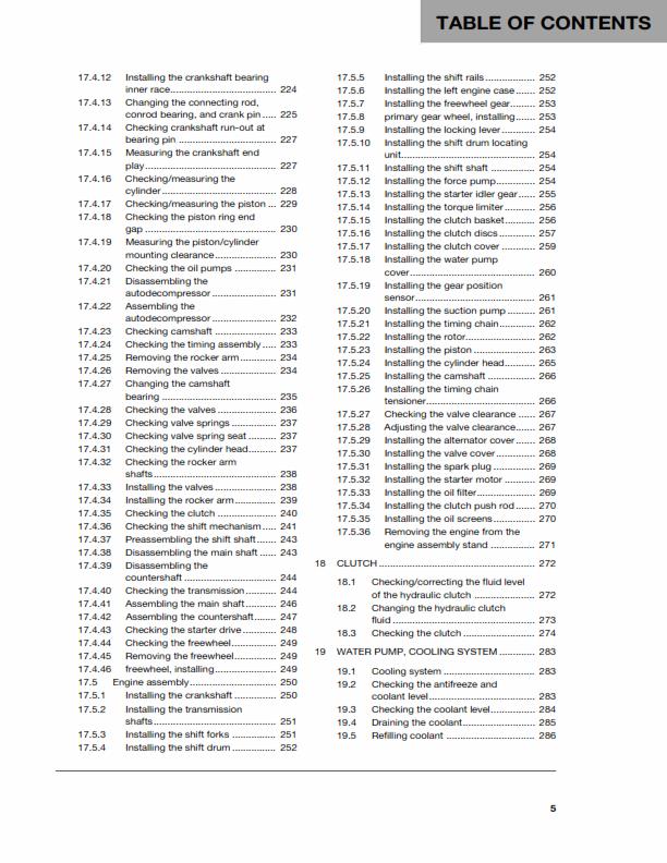 HUSQVARNA FC 450 FX 450 2017 REPAIR WORKSHOP SERVICE MANUAL REPRINTED COMB BOUND