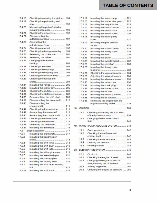 HUSQVARNA FC 450 2016 REPAIR WORKSHOP SERVICE MANUAL REPRINTED COMB BOUND