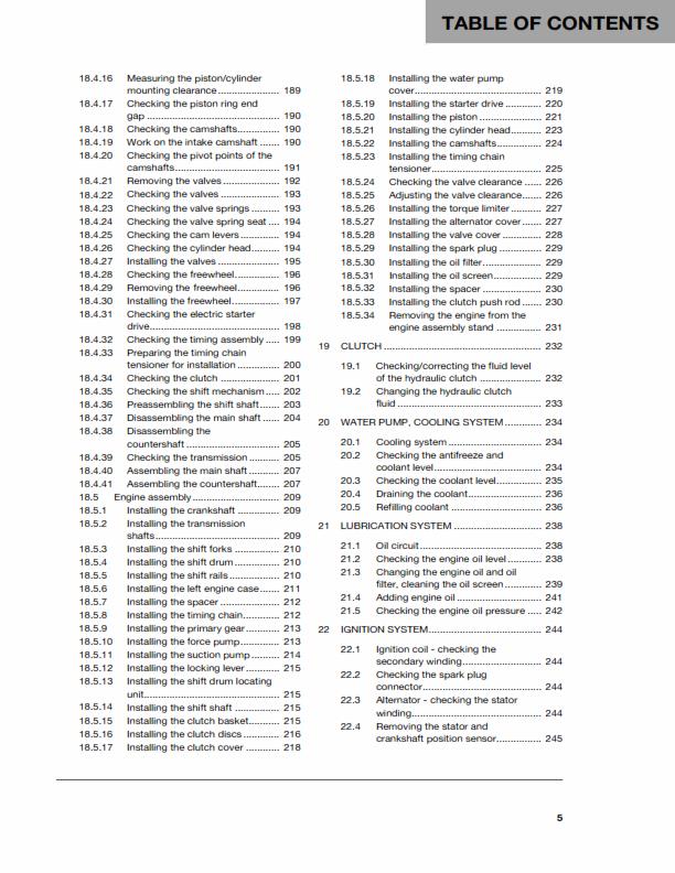 HUSQVARNA FE 250 2016 REPAIR WORKSHOP SERVICE MANUAL REPRINTED COMB BOUND