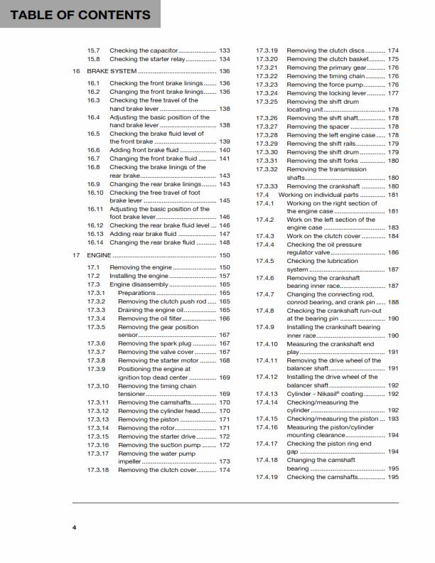 HUSQVARNA FC 350 2016 REPAIR WORKSHOP SERVICE MANUAL REPRINTED COMB BOUND