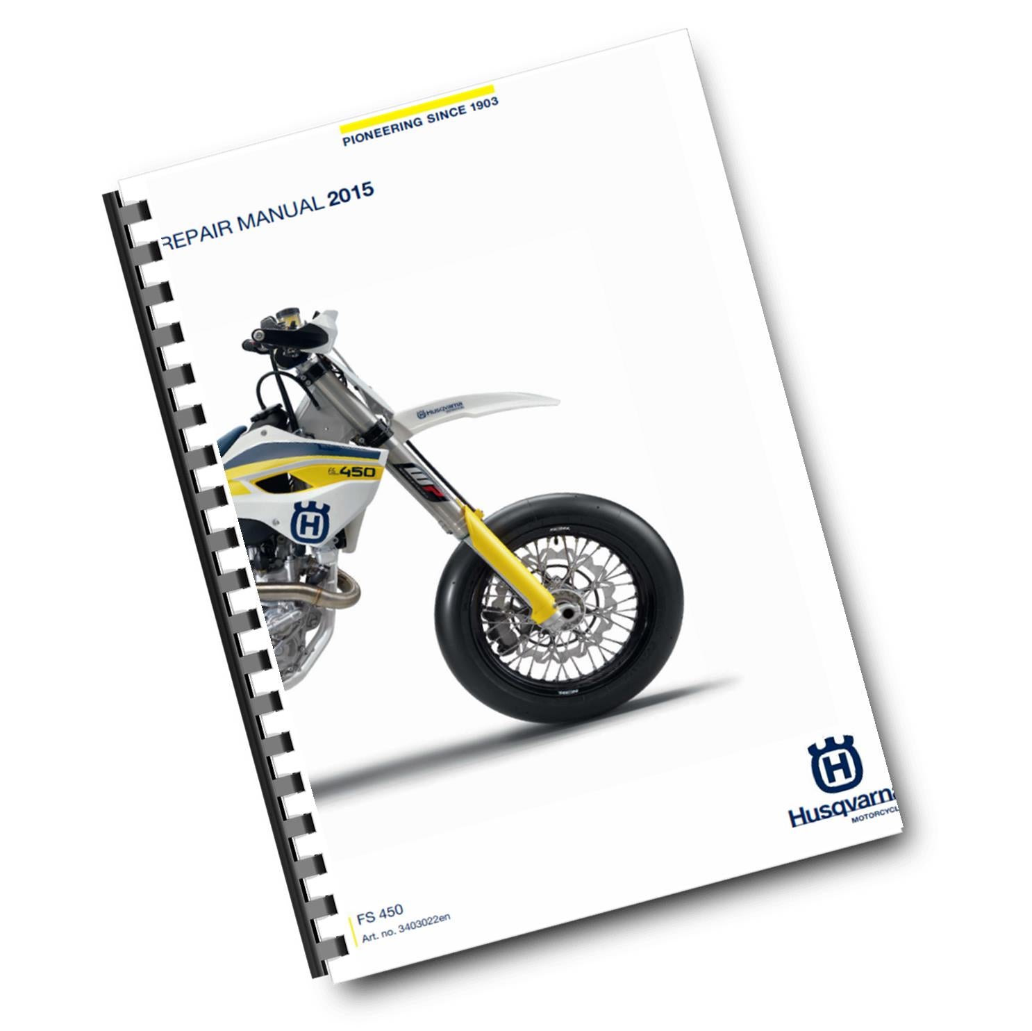 HUSQVARNA FS 450 2015 REPAIR WORKSHOP SERVICE MANUAL REPRINTED COMB BOUND
