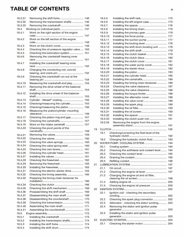 HUSQVARNA FE 250 EU AU US 2015 REPAIR WORKSHOP SERVICE MANUAL REPRINTED