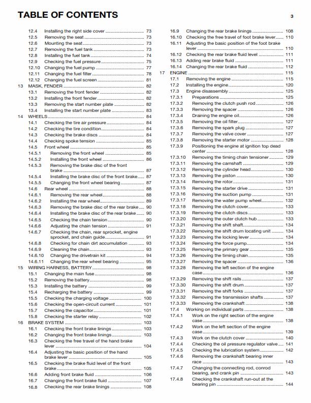 HUSQVARNA FC 350 EU 2015 REPAIR WORKSHOP SERVICE MANUAL REPRINTED COMB BOUND
