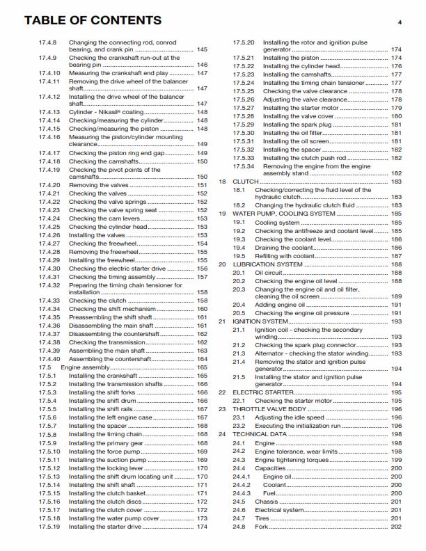 HUSQVARNA FC 250 2015 REPAIR WORKSHOP SERVICE MANUAL REPRINTED COMB BOUND