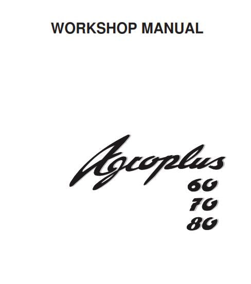 AGROPLUS 60 70 80 WORKSHOP SERVICE REPAIR MANUAL REPRINTED 2003 EDITION