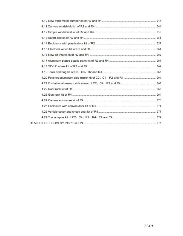 JOYNER JNSZ800UV 800CC RENEGADE R2 R4 OWNER PARTS SERVICE REPAIR MANUAL 2009